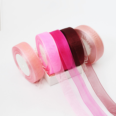 Hot-selling-Transparent-Organza-Style-Ribbons