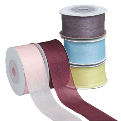 Wholesale-25mm-20-Yards-Transparent-Organza