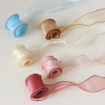 Wholesale-Fishtail-Yarn-Ribbon-Wavy-Curved