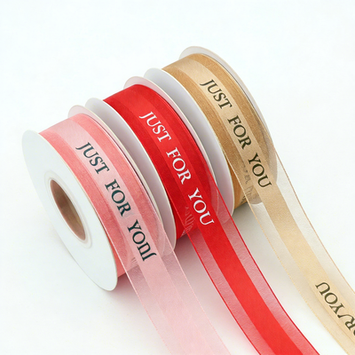 Factory-Wholesale-25mm-Chiffon-Ribbon-Print